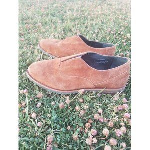 Johnston & Murphy Men's Saddle Suade  Shoes Size 9  Excellent Condition